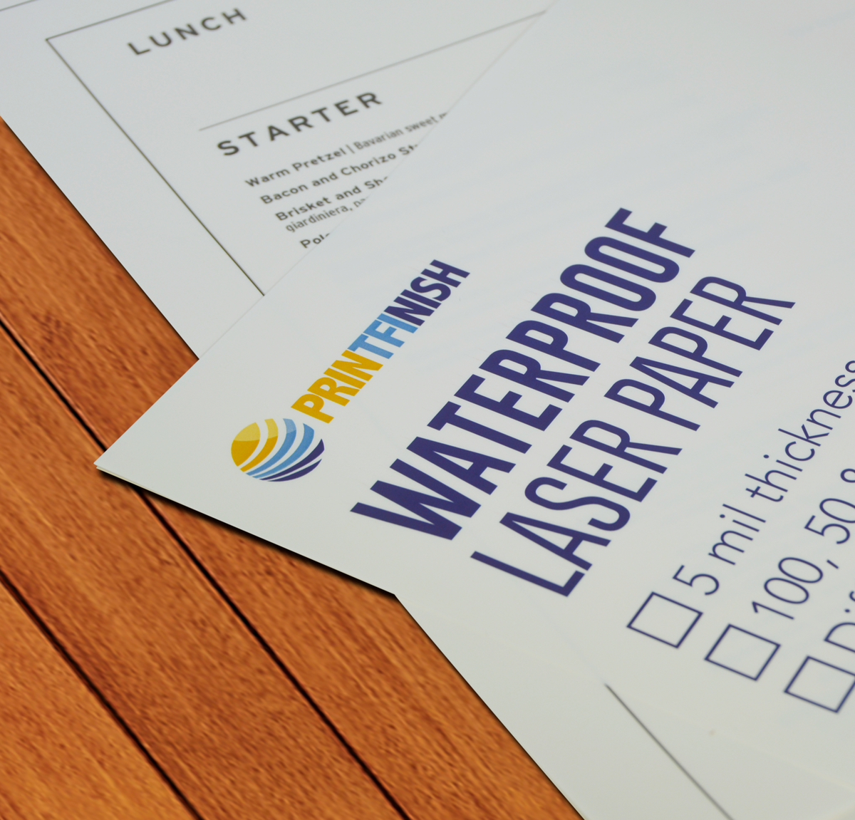 Synthetic Laser Paper (Laser Matte Opaque)