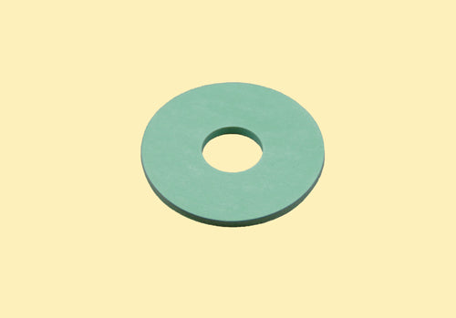Flat Rubber Disc 1 1/2 x 1/2 x 2mm - 38.1 x 12.7 x 2mm