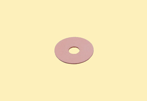 Flat Rubber Disc 1 1/2 x 7/16 x 1/32 - 38.1 x 11.1 x 0.8mm