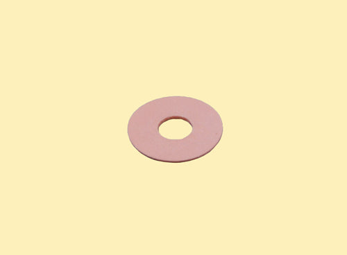 Flat Rubber Disc 1 1/2 x 9/16 x 1/32 - 38.1 x 14.3 x 0.8mm