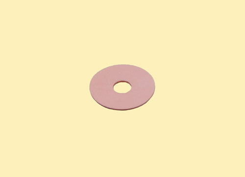 Flat Rubber Disc 1 1/4 x 3/8 x 1/32 - 31.8 x 9.5 x 0.8mm