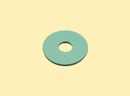 Flat Rubber Disc 1 1/4 x 7/16 x 2mm - 31.8 x 11.1 x 2mm