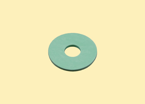 Flat Rubber Disc 1 3/16 x 1/2 x 2mm - 30.2 x 12.7 x 2mm