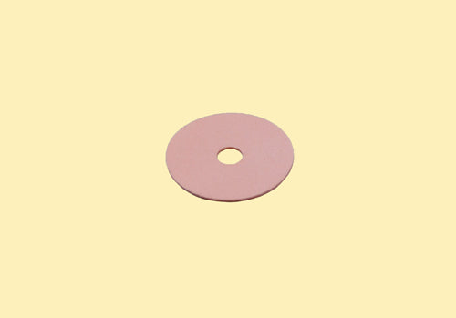 Flat Rubber Disc 1 x 3/16 x 1/32 - 25.4 x 4.8 x 0.8mm