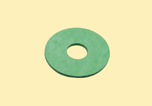 Flat Rubber Disc 1 3/4 x 9/16 x 2mm - 44.5 x 14.3 x 2mm