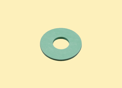 Flat Rubber Disc 1 3/8 x 9/16 x 2mm - 35 x 14.3 x 2mm
