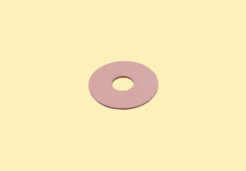Flat Rubber Disc 1 x 5/16 x 1/32 - 25.4 x 7.9 x 0.8mm