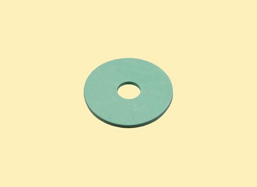 Flat Rubber Disc 1 x 5/16 x 2mm - 25.4 x 7.9 x 2mm