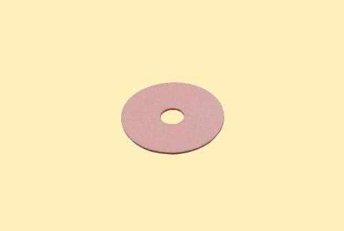 Flat Rubber Disc 1 5/8 X 3/8 X 1/32 - 41.3 x 9.5 x 0.8mm
