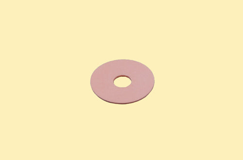 Flat Rubber Disc 7/8 x 1/4 x 1/32 - 22.2 x 6.4 x 0.8mm