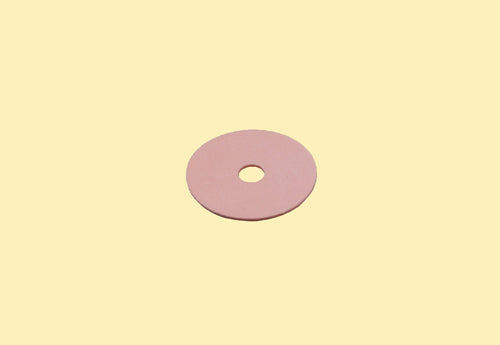 Flat Rubber Disc 7/8 X 3/16 X 1/32 - 22.2 x 4.8 x 0.8mm