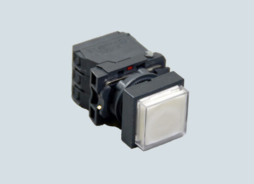 Push Button Switch White Large 240V 3A