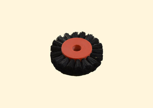 Feeder Brush Wheel 45mm x 8mm pin Hard
