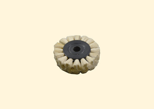 Feeder Brush Wheel 35mm x 8mm x 12mm Soft x 8mm pin (Soft) (HE-90505)