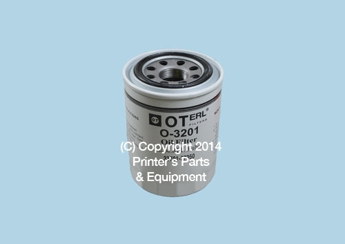 Oil Filter for Komori 130 x 92 x 26