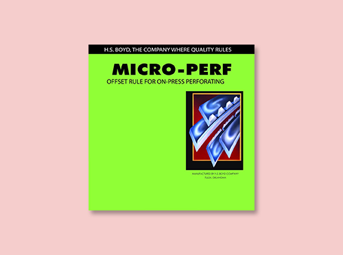 HS Boyd Micro-Perf 40-Tooth For Side Series Rules