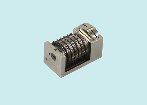 Numbering Machine 5/32 6 Digits Backward Solid Wheels with --