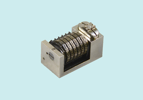 Numbering Machine 5/32 6 Digits Forward Solid Wheels with No.