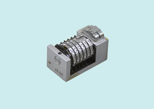 Numbering Machine 5/32 6 Digits Backward with No. ZERO DOWN