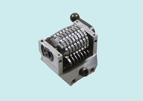 Numbering Machine 22.2633 GTO 46/52 QM/PM 8 Digits Convex Backward