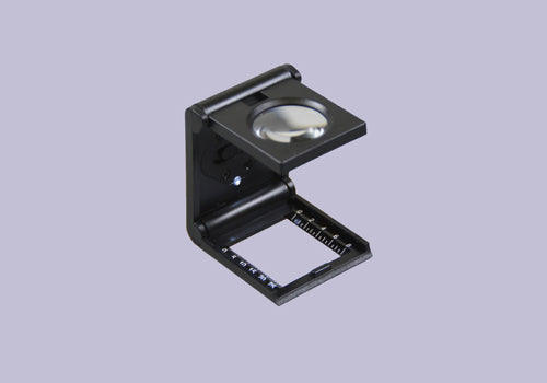 Magnifying Glass / Plastic Loupe With Light 5X