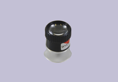 MAGNIFYING GLASS ROUND PLASTIC BASE (10X) (PPE-WYET-10X)