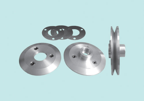 Polar CE V Belt Pulley Assembly 1/2in Hub Width Aluminum