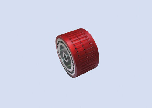 Vacuum Wheel for Stahl Wide Urethane Coated Red