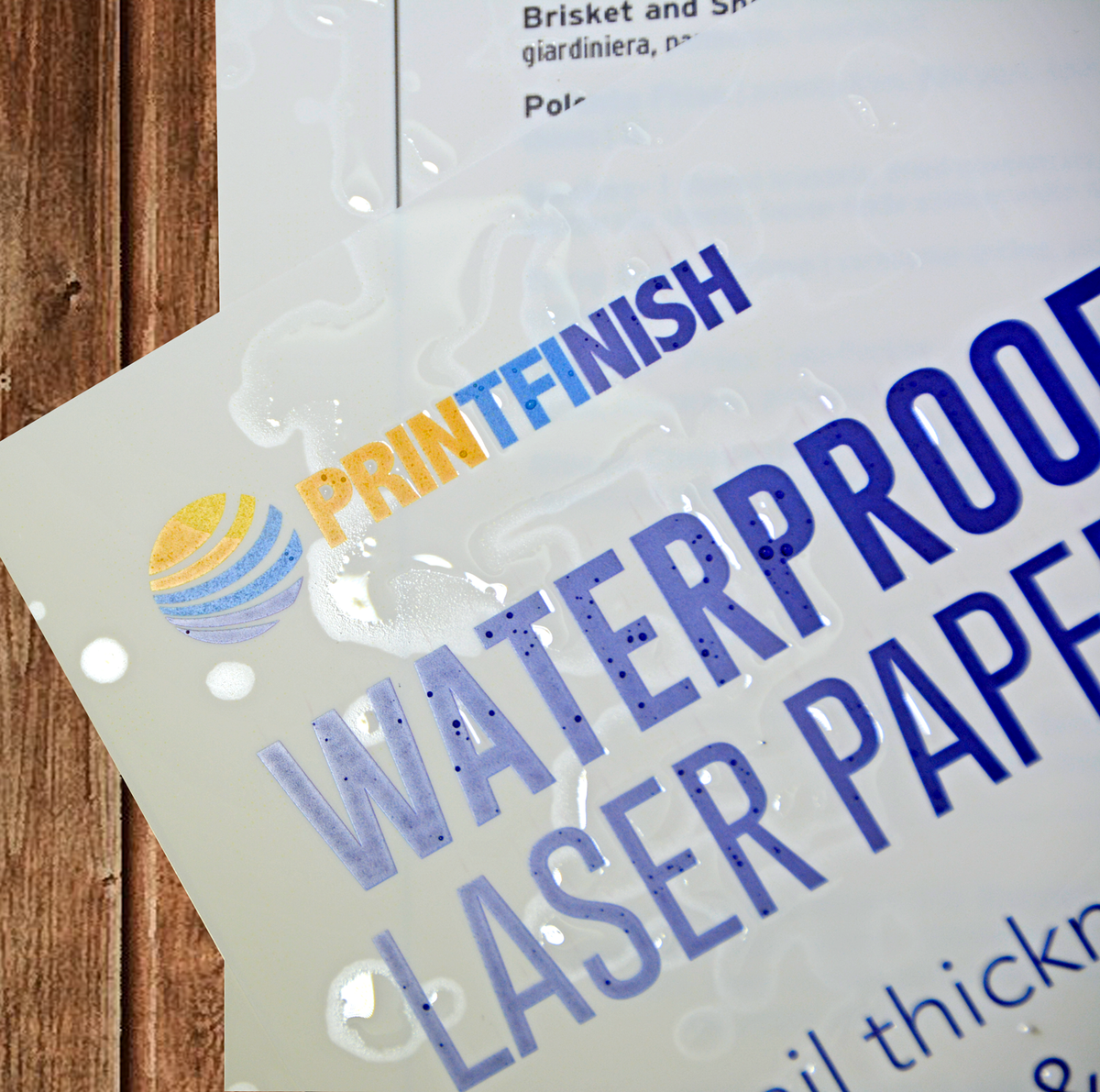 Synthetic Laser Paper (Laser Matte Opaque)