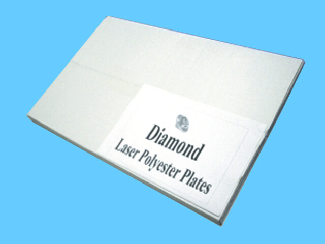 Polyester Plates Laser Plates 12"x19 3/8" 10000 Impressions Double side CTP 